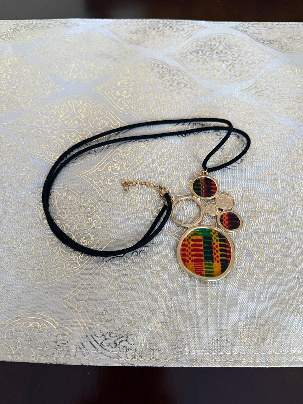 Kente Pendant Necklace